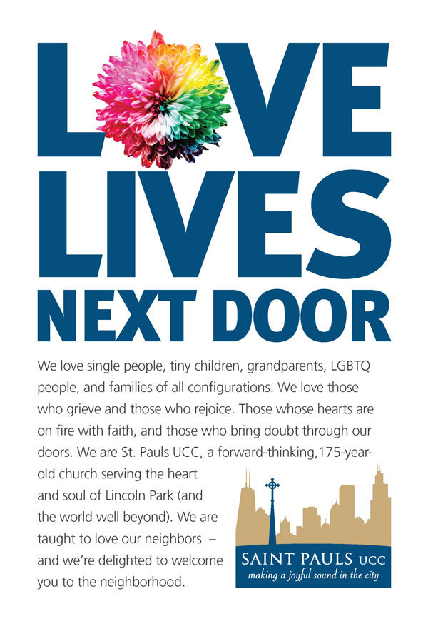 example of a simplified brand style guide for churches